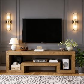 Center TV Stand, Vintage Entertainment Center Media Console Stand