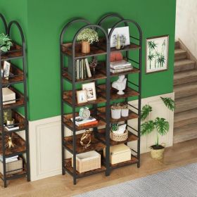 Bookshelf (Color: Brown & Black)